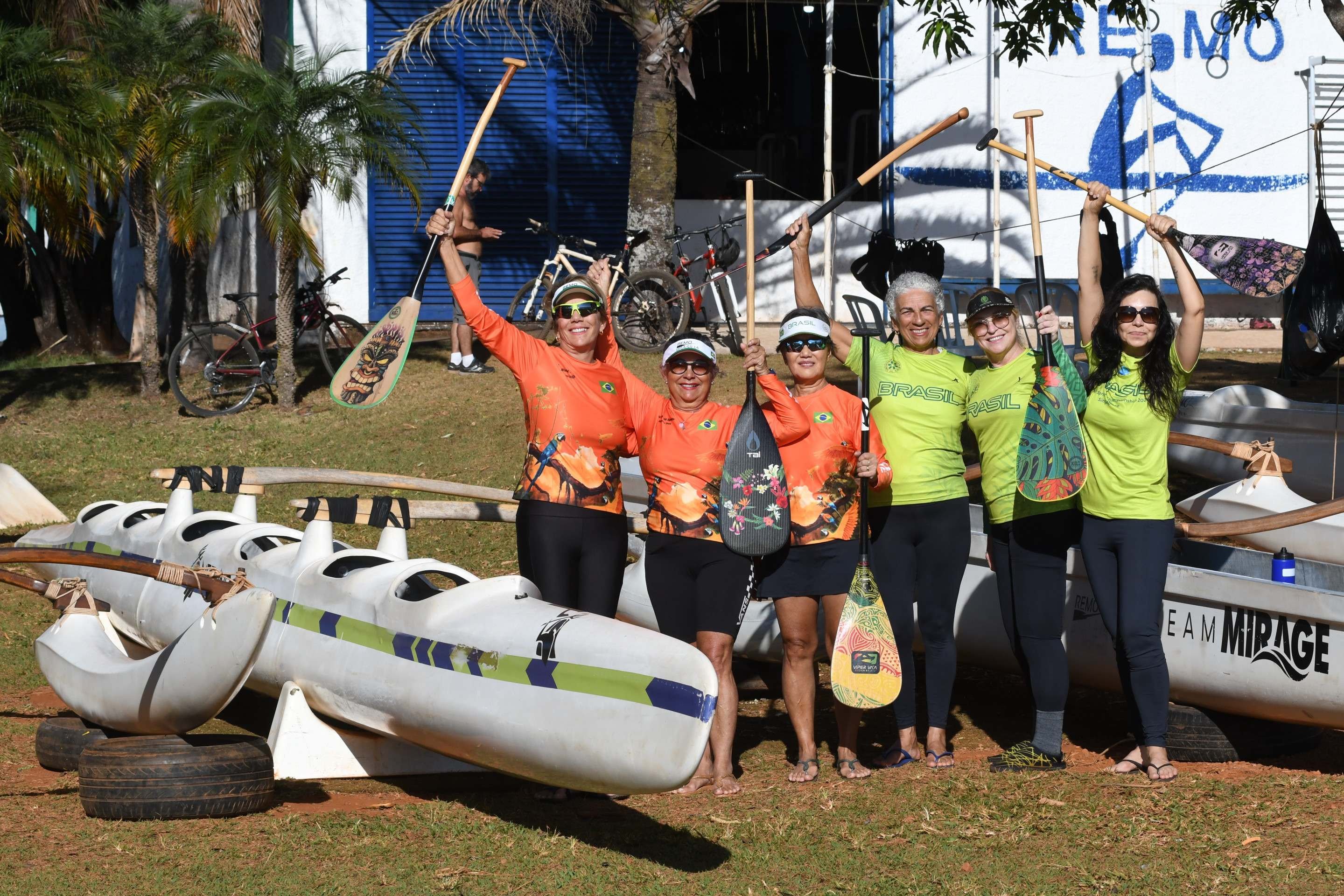 Equipe de canoagem participou do mundial da categoria de 2026 em Singapura