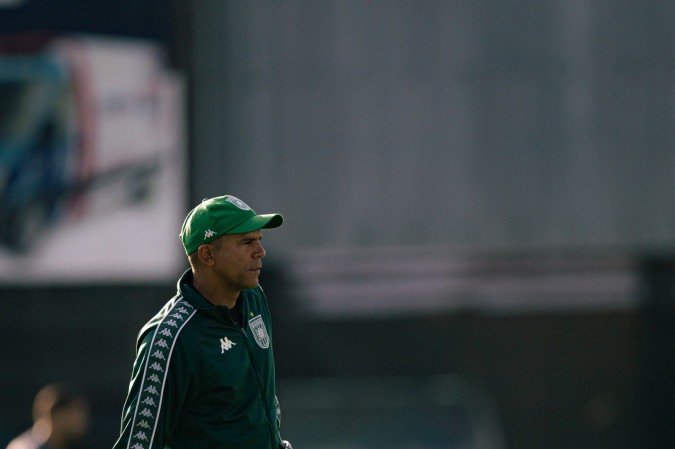 Victor Santana é o braço direito do técnico Luiz Carlos Souza na comissão técnica - (crédito: Filipe Fonseca/SEG) Victor Santana é o braço direito do técnico Luiz Carlos Souza na comissão técnica - (crédito: Filipe Fonseca/SEG)