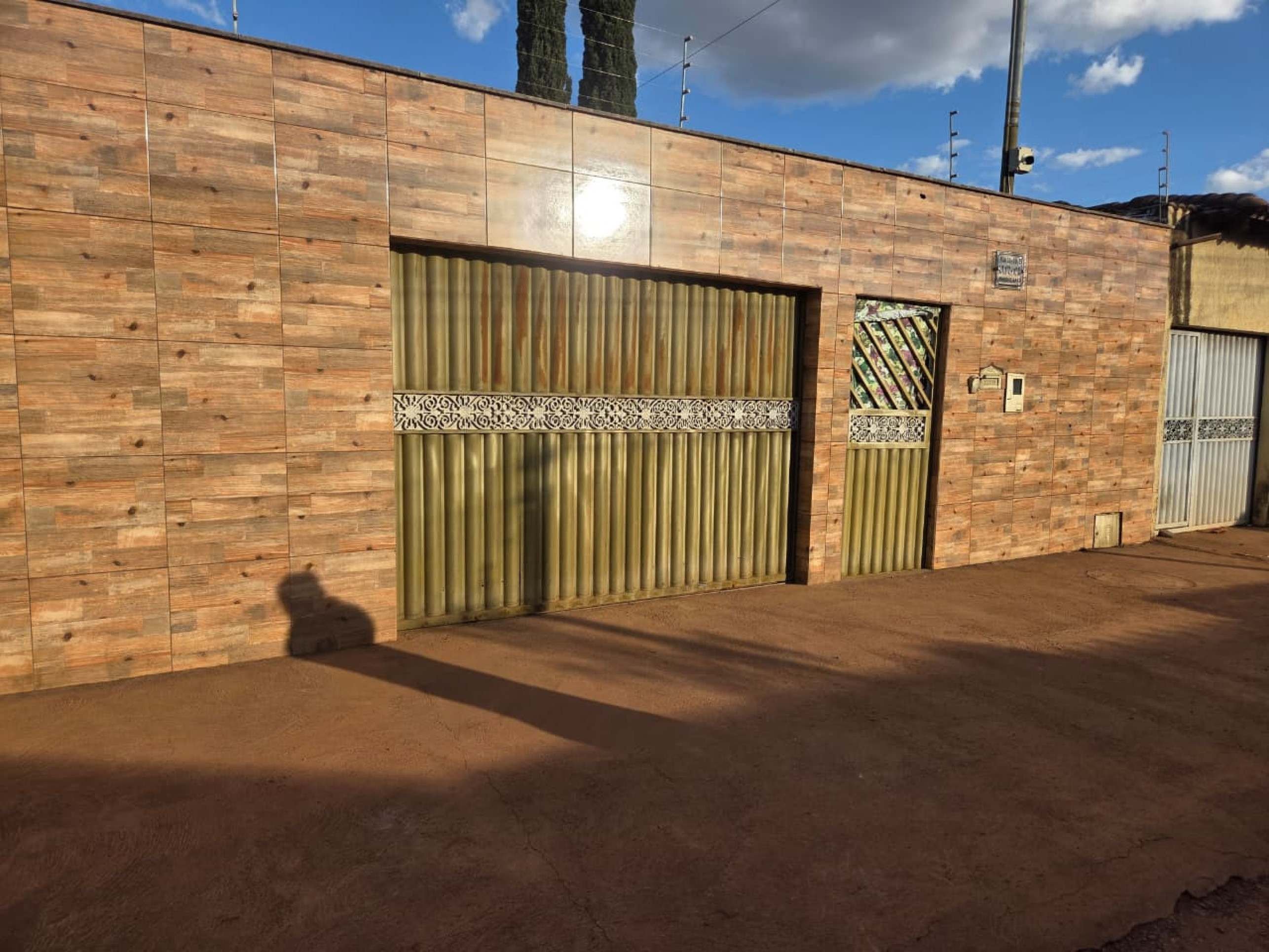 Casa dos autores do crime