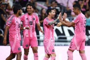 Casemiro e Messi agora atuam juntos após anos de rivalidade na Europa - (crédito: Foto: Megan Briggs/Getty Images) Casemiro e Messi agora atuam juntos após anos de rivalidade na Europa - (crédito: Foto: Megan Briggs/Getty Images)