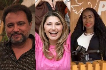 Geraldo Luiz, Antonia Fontenelle e Inês Brasil estão entre os candidatos das eleições deste ano - (crédito: Reproduçao/Redes sociais ) Geraldo Luiz, Antonia Fontenelle e Inês Brasil estão entre os candidatos das eleições deste ano - (crédito: Reproduçao/Redes sociais )