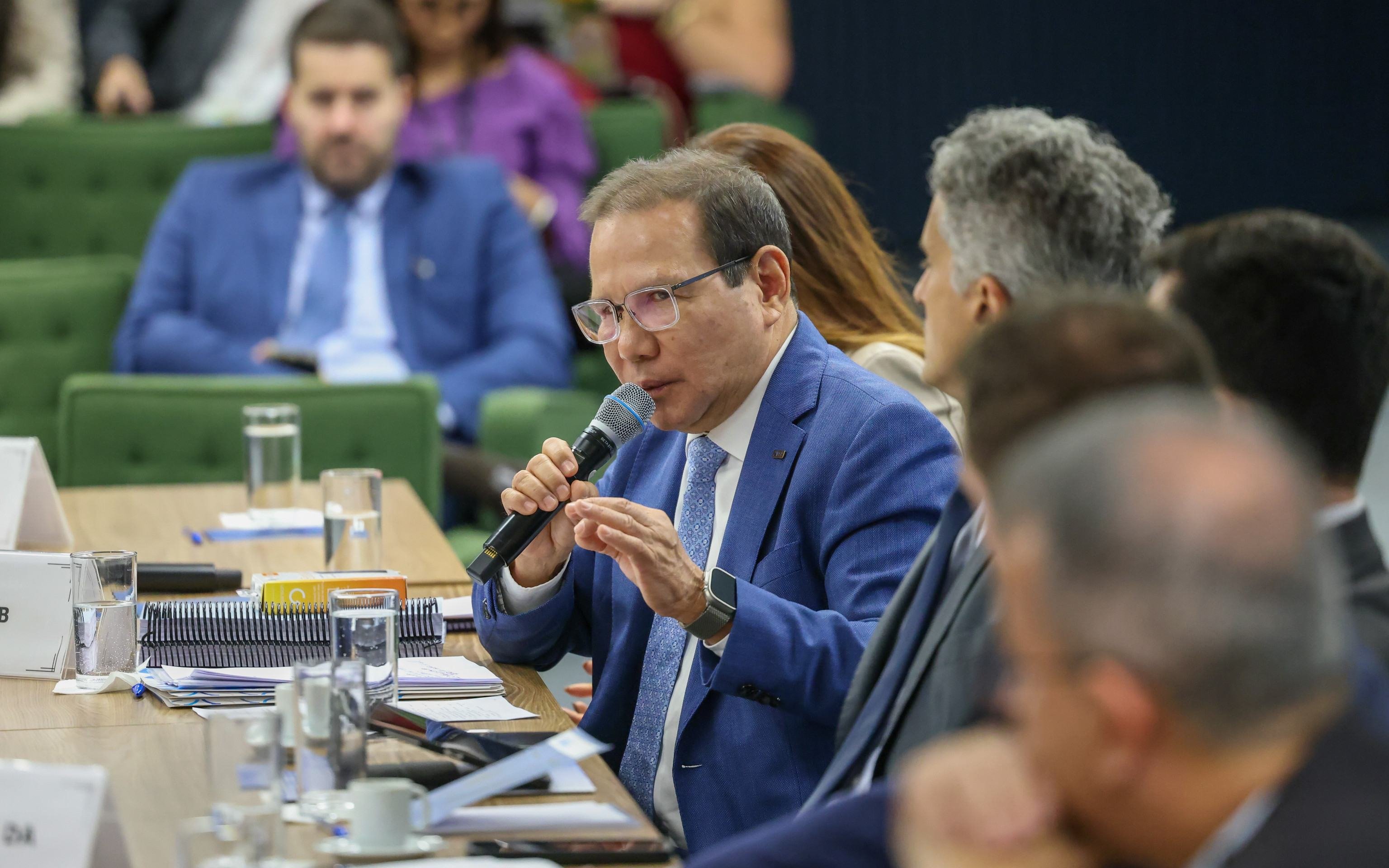Nelson Ant&ocirc;nio de Souza, presidente do BRB, em audi&ecirc;ncia no STF