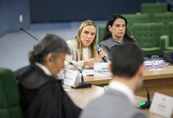 Celina pede cumprimento do acordo homologado pela Corte, que prevê um empréstimo de R$ 6,6 bilhões para capitalizar o BRB -  (crédito:  Gustavo Moreno/STF.)