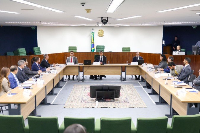 Audiência no STF para deliberar sobre empréstimo para capitalizar BRB - (crédito: Gustavo Moreno/STF.) Audiência no STF para deliberar sobre empréstimo para capitalizar BRB - (crédito: Gustavo Moreno/STF.)