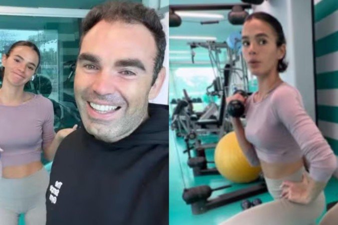 Personal de Bruna Marquezine revela detalhes do treino da atriz e explica método focado em desempenho - (crédito: Observatorio dos Famosos) Personal de Bruna Marquezine revela detalhes do treino da atriz e explica método focado em desempenho - (crédito: Observatorio dos Famosos)