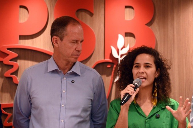 13/08/2026. Ed Alves/CB/D.A Press. Cidades. O candidato ao governo do Distrito Federal (GDF), Ricardo Cappelli (PSB), anunciou oficialmente a agricultora agroflorestal Sofia Carvalho como candidata a vice-governadora. e tambem PSB anuncia apoio a Leila do Vôlei para o Senado no DF. - (crédito: Ed Alves/CB/D.A Press) 13/08/2026. Ed Alves/CB/D.A Press. Cidades. O candidato ao governo do Distrito Federal (GDF), Ricardo Cappelli (PSB), anunciou oficialmente a agricultora agroflorestal Sofia Carvalho como candidata a vice-governadora. e tambem PSB anuncia apoio a Leila do Vôlei para o Senado no DF. - (crédito: Ed Alves/CB/D.A Press)