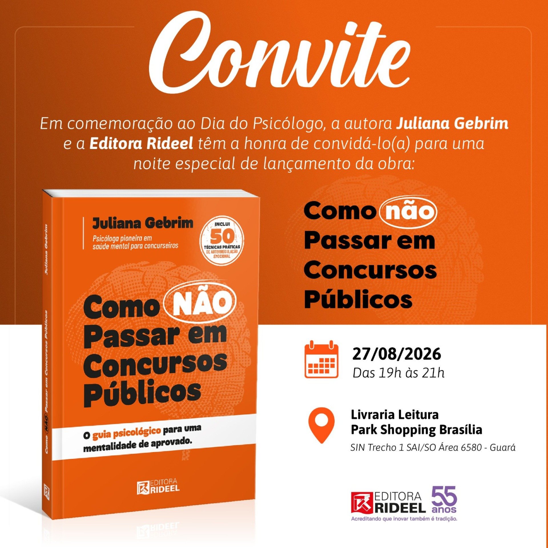 Psicóloga lança livro sobre saúde mental para concurseiros