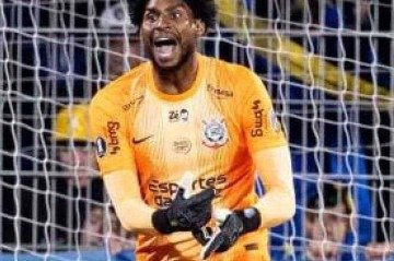 Hugo Souza em ação no empate entre Rosario Central e Corinthians - (crédito: Foto: Rodrigo Coca/Agência Corinthians) Hugo Souza em ação no empate entre Rosario Central e Corinthians - (crédito: Foto: Rodrigo Coca/Agência Corinthians)