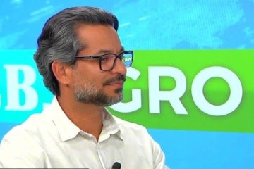 Tiago Campos, engenheiro agrônomo e mestre em produção orgânica, é o entrevistado do CB.Agro de hoje
 -  (crédito: Reprodução)