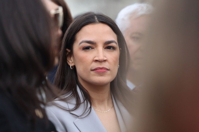 A deputada Alexandria Ocasio-Cortez: cotada para a Casa Branca