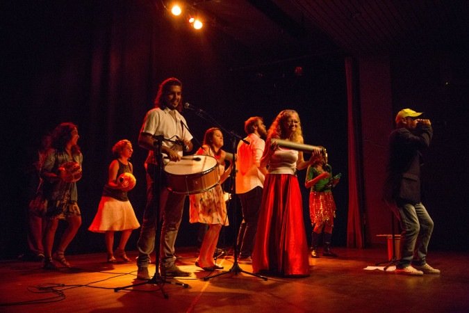 Apresenta&ccedil;&atilde;o da banda Maluco Voador em 2017