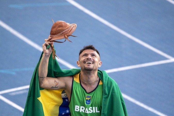 Dono de seis medalhas paralímpicas, Petrúcio Ferreira é esperança do Brasil na busca pelo pódio 500 - (crédito: Alessandra Cabral/CPB) Dono de seis medalhas paralímpicas, Petrúcio Ferreira é esperança do Brasil na busca pelo pódio 500 - (crédito: Alessandra Cabral/CPB)