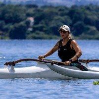 Gehysa pratica h&aacute; mais de seis anos: miss&atilde;o de levar toda a energia do Lago Parano&aacute; para &aacute;guas internacionais -  (crédito: Fotos: Arquivo pessoal)