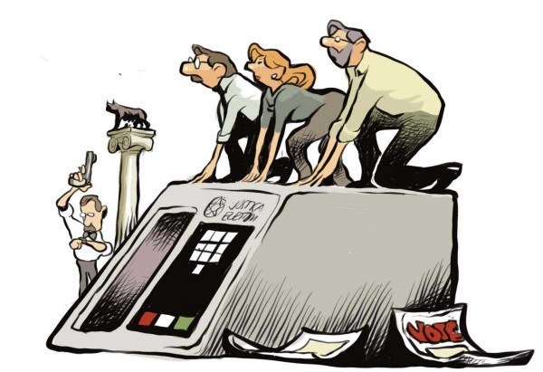 Come&ccedil;a corrida pelo voto -  (crédito: Kleber Sales)