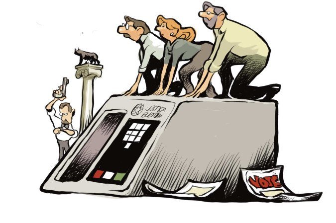 Começa corrida pelo voto - (crédito: Kleber Sales) Começa corrida pelo voto - (crédito: Kleber Sales)