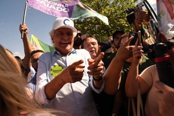 Caiado é internado em São Paulo com quadro de faringite aguda -  (crédito:  Marcelo Ferreira/CB/D.A Press)