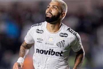 Gabigol marcou na vitória do Santos sobre o Vasco por 3 a 0 - (crédito: Foto: Divulgação/Santos FC) Gabigol marcou na vitória do Santos sobre o Vasco por 3 a 0 - (crédito: Foto: Divulgação/Santos FC)