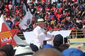 Lula no lançamento oficial da campanha eleitoral 2026 - (crédito: Raphael Pati/CB/D.A Press) Lula no lançamento oficial da campanha eleitoral 2026 - (crédito: Raphael Pati/CB/D.A Press)