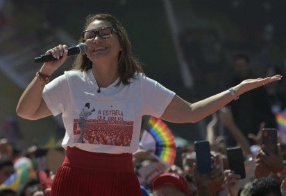 Janja participa de decisões relacionadas aos atos políticos, incluindo a escolha de convidados e a preparação de homenagens -  (crédito:  AFP) -Janja participa de decisões relacionadas aos atos políticos, incluindo a escolha de convidados e a preparação de homenagens -  (crédito:  AFP)