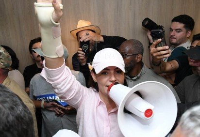 Michelle Bolsonaro pede mobilização de eleitores e reforça apoio a chapa de Celina no DF
 -  (crédito: Marcelo Ferreira CB/D.A Press) -Michelle Bolsonaro pede mobilização de eleitores e reforça apoio a chapa de Celina no DF
 -  (crédito: Marcelo Ferreira CB/D.A Press)