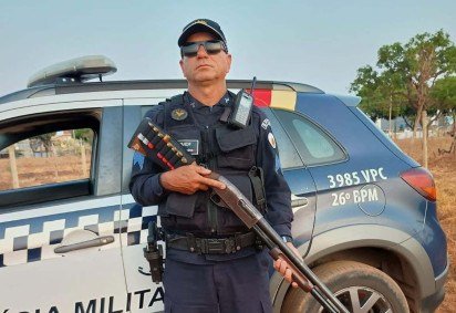 Sargento da PMDF foi assassinado a tiros no Lago Corumb&aacute; -  (crédito: Material cedido ao Correio)