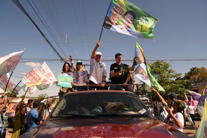 16/08/2026 Crédito: Marcelo Ferreira/CB/D.A Press. Brasil. Brasília - DF - Eleições 2026 - Novo Gama, Candidato a presidência da república Ronaldo Caiado. - (crédito: Marcelo Ferreira/CB/D.A Press) 16/08/2026 Crédito: Marcelo Ferreira/CB/D.A Press. Brasil. Brasília - DF - Eleições 2026 - Novo Gama, Candidato a presidência da república Ronaldo Caiado. - (crédito: Marcelo Ferreira/CB/D.A Press)