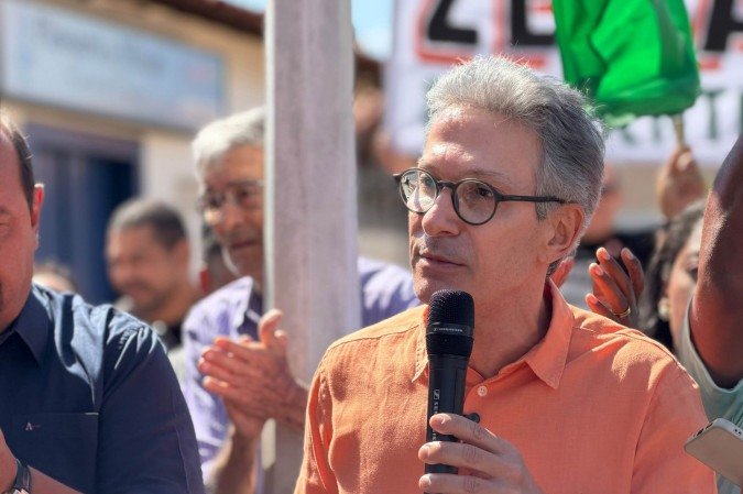 Zema no primeiro dia de campanha - (crédito: Assessoria do Zema ) Zema no primeiro dia de campanha - (crédito: Assessoria do Zema )
