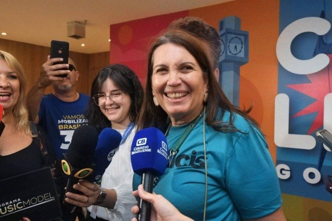 Bia Kicis defende união da direita e promete campanha em defesa da liberdade de expressão
- (crédito: Marcelo Ferreira CB/D.A Press) Bia Kicis defende união da direita e promete campanha em defesa da liberdade de expressão
- (crédito: Marcelo Ferreira CB/D.A Press)