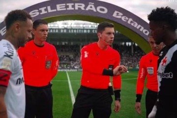 Santos provocou Thiago Mendes após polêmica com Neymar - (crédito: Reprodução de TV) Santos provocou Thiago Mendes após polêmica com Neymar - (crédito: Reprodução de TV)