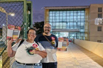 Os candidatos Professor Robson (GDF) e Zanata (Senado) - (crédito: Divulgação) Os candidatos Professor Robson (GDF) e Zanata (Senado) - (crédito: Divulgação)