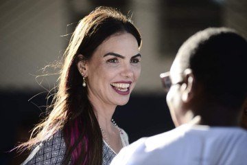 Paula Bolmonte (PSDB) em agenda de campanha na Ampare/DF - (crédito: Minervino Júnior/CB/DA Press) Paula Bolmonte (PSDB) em agenda de campanha na Ampare/DF - (crédito: Minervino Júnior/CB/DA Press)