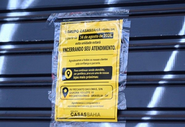 Casas Bahia entra com pedido de recuperação judicial -  (crédito: Ed Alves/CB/D.A Press)