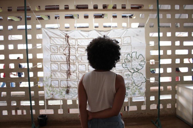 Profissionais e pacientes do HUB participam de exposição artística na Casa da Cultura da América Latina - (crédito: Comunicação do HUB-UnB/HU Brasil) Profissionais e pacientes do HUB participam de exposição artística na Casa da Cultura da América Latina - (crédito: Comunicação do HUB-UnB/HU Brasil)