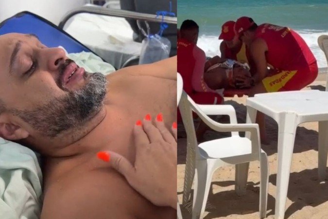 Grave acidente ocorreu na Praia de Maracaípe, em Ipojuca, litoral de Pernambuco - (crédito: Material cedido ao Correio) Grave acidente ocorreu na Praia de Maracaípe, em Ipojuca, litoral de Pernambuco - (crédito: Material cedido ao Correio)