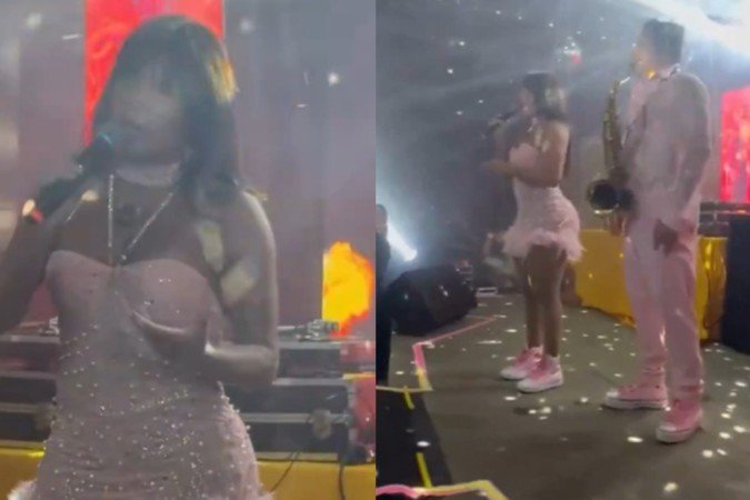 Gretchen se revolta e deixa palco após expor falha técnica: 'Não vai ter show' - (crédito: Reprodução/Instagram) Gretchen se revolta e deixa palco após expor falha técnica: 'Não vai ter show' - (crédito: Reprodução/Instagram)