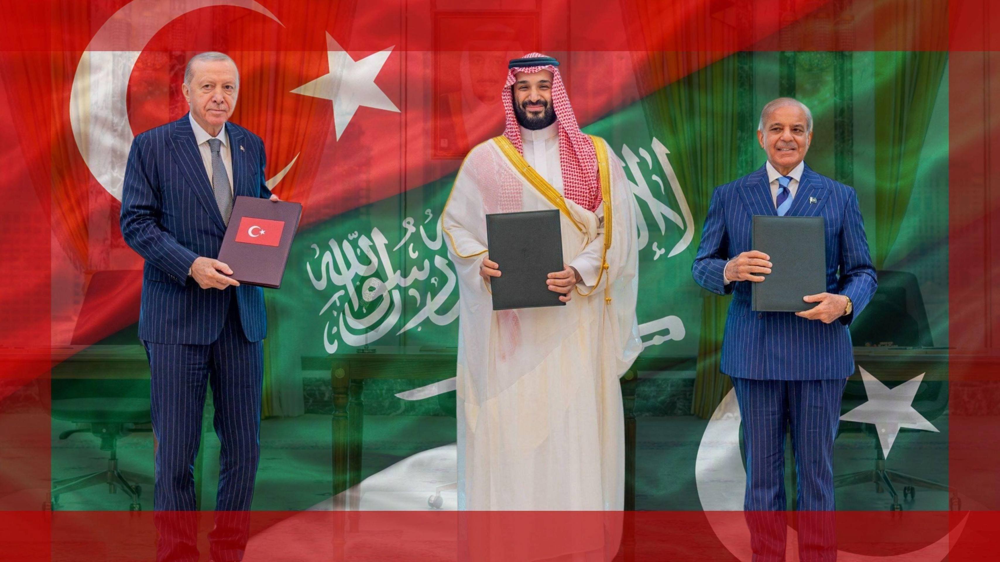 Turquia, Arábia Saudita e Paquistão poderão formar uma 