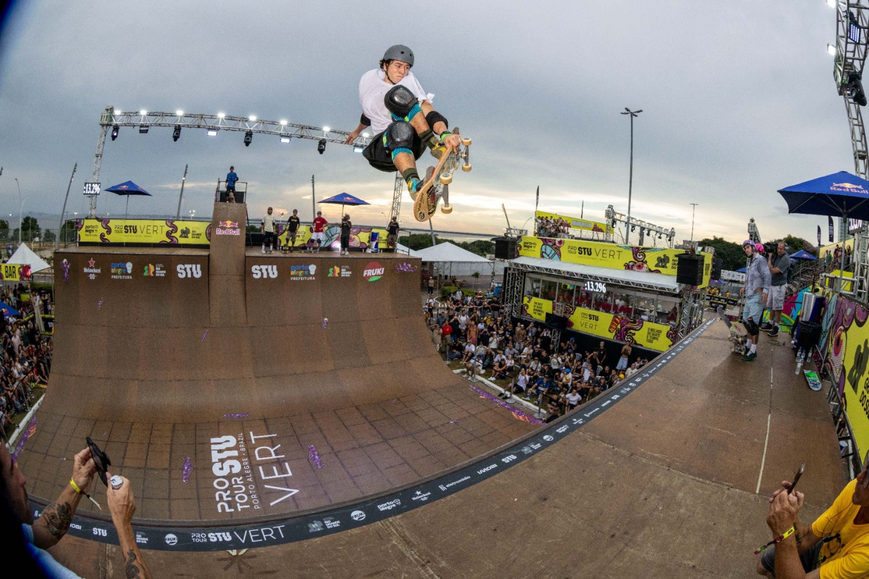 Pro Tour STU &eacute; prato cheio para manobras espetaculares