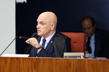 MInistro Alexandre de Moraes, do Supremo Tribunal Federal -  (crédito: Rosinei Coutinho/STF)