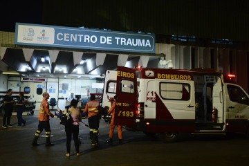Vítima de 36 anos foi levada para a emergência do Hospital de Base após ter recebido os primeiros socorros ainda no canil - (crédito: Minervino Júnior/CB/D.A.Press) Vítima de 36 anos foi levada para a emergência do Hospital de Base após ter recebido os primeiros socorros ainda no canil - (crédito: Minervino Júnior/CB/D.A.Press)