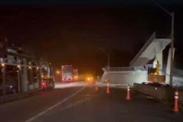 Concessionária Motiva Minas-SP informou que a rodovia foi totalmente liberada - (crédito: Concessionária Motiva Minas-SP) Concessionária Motiva Minas-SP informou que a rodovia foi totalmente liberada - (crédito: Concessionária Motiva Minas-SP)
