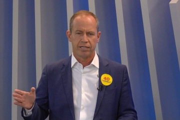 O candidato sustentou que sua plataforma de governo é respaldada pelo contato direto com a realidade das Regiões Administrativas do DF - (crédito: Reprodução) O candidato sustentou que sua plataforma de governo é respaldada pelo contato direto com a realidade das Regiões Administrativas do DF - (crédito: Reprodução)