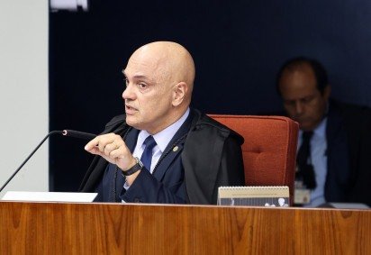 MInistro Alexandre de Moraes, do Supremo Tribunal Federal -  (crédito: Rosinei Coutinho/STF)