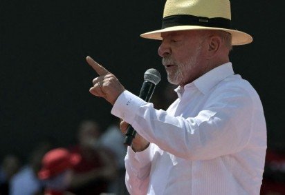 Lula far&aacute; em Natal o primeiro ato pol&iacute;tico ap&oacute;s o lan&ccedil;amento da campanha de reelei&ccedil;&atilde;o -  (crédito: Nelson Almeida/AFP)