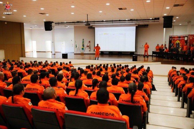 Auditório Coronel José Nilton Matos receberá os dois dias de evento, com direito à participação do medalhista olímpico Caio Bonfim - (crédito: Divulgação/CBMDF) Auditório Coronel José Nilton Matos receberá os dois dias de evento, com direito à participação do medalhista olímpico Caio Bonfim - (crédito: Divulgação/CBMDF)