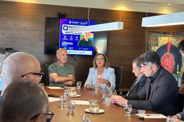 Arruda participou de um bate-papo com empresários do setor da tecnologia e inovação na manhã desta quarta (19/8) - (crédito: Mila Ferreira/CB) Arruda participou de um bate-papo com empresários do setor da tecnologia e inovação na manhã desta quarta (19/8) - (crédito: Mila Ferreira/CB)