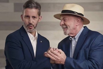 Leandro Grass usa apoio de Lula e critica governo Ibaneis e Celina em propaganda eleitoral gratuita
- (crédito: Reprodução) Leandro Grass usa apoio de Lula e critica governo Ibaneis e Celina em propaganda eleitoral gratuita
- (crédito: Reprodução)