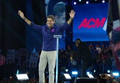 Candidato ao governo da Bahia, ACM Neto participa de evento de campanha onde reitera seu posicionamento sobre as elei&ccedil;&otilde;es -  (crédito: M&ocirc;nica Pedroso/Divulga&ccedil;&atilde;o) -Candidato ao governo da Bahia, ACM Neto participa de evento de campanha onde reitera seu posicionamento sobre as elei&ccedil;&otilde;es -  (crédito: M&ocirc;nica Pedroso/Divulga&ccedil;&atilde;o)