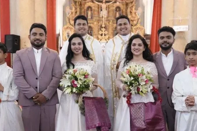 O casamento peculiar aconteceu após anos de planejamento meticuloso - (crédito: Arcevo pessoal) O casamento peculiar aconteceu após anos de planejamento meticuloso - (crédito: Arcevo pessoal)