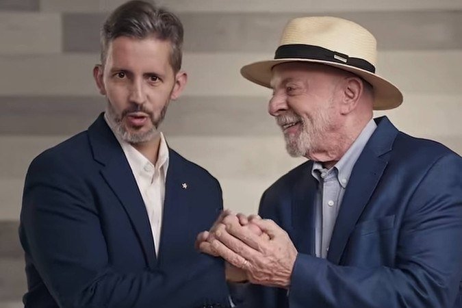 Leandro Grass usa apoio de Lula e critica governo Ibaneis e Celina em propaganda eleitoral gratuita
- (crédito: Reprodução) Leandro Grass usa apoio de Lula e critica governo Ibaneis e Celina em propaganda eleitoral gratuita
- (crédito: Reprodução)