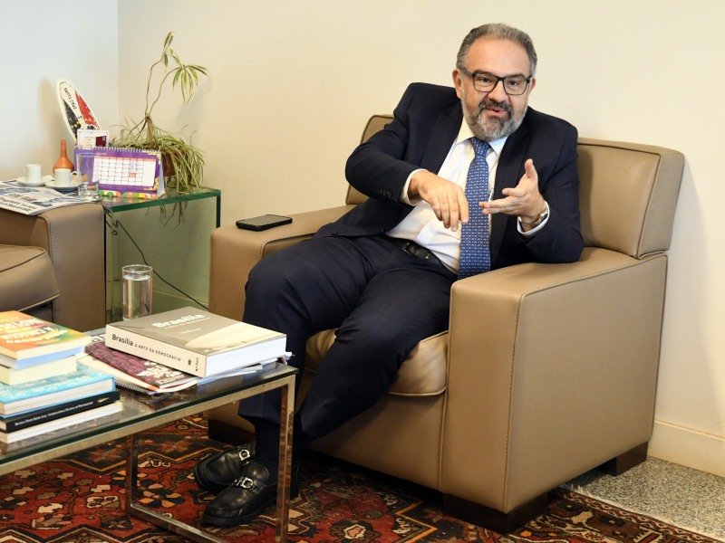 Gustavo Fernandes aponta novos caminhos para o tratamento de c&acirc;ncer -  (crédito:  Marcelo Ferreira/CB/D.A Press)